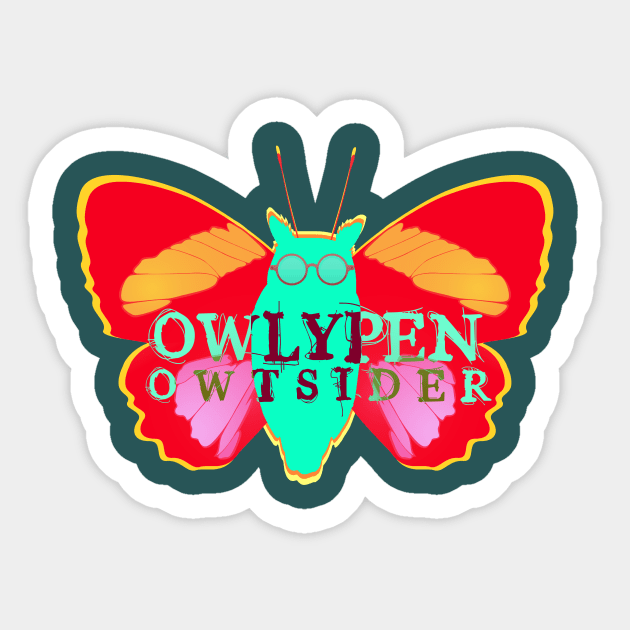 Odd Owl Out Sticker by TheDaintyTaurus